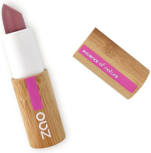 Zao Organic Makeup Κραγιόν Satin 473 Purple Pink 3.5gr