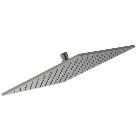 Ideal Standard Idealrain Τετράγωνη Κεφαλή Ντουζ 30x30cm Silver