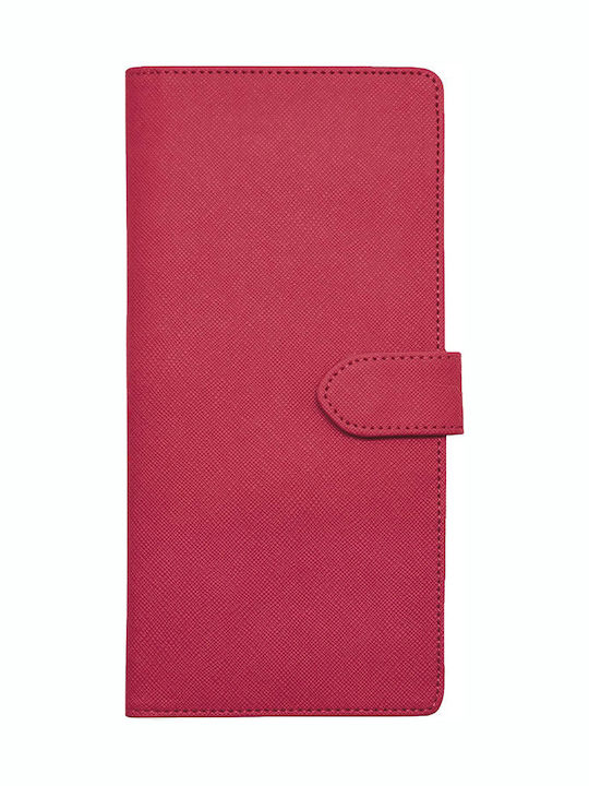 Travel Document Holder Portofel bărbătesc Carduri cu RFID Roz