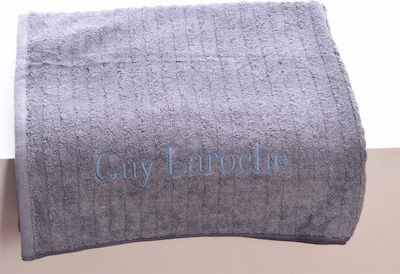 Guy Laroche Resort Beach Towel Anthracite 180x90cm.