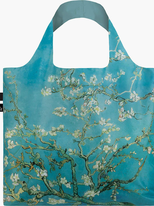 Loqi Vincent Van Gogh Almond Blossom Υφασμάτινη Τσάντα για Ψώνια σε Μπλε χρώμα Loqi Vincent Van Gogh Almond Blossom Υφασμάτινη Τσάντα για Ψώνια σε Μπλε χρώμα