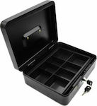 Geko Cash Box with Lock Black G10902