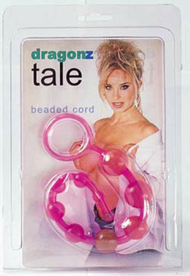 Seven Creations Dragonz Tale Beaded Cord Πρωκτικές Μπίλιες Ροζ 30cm