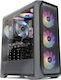 Zalman N5 MF Gaming Midi Tower Κουτί Υπολογιστή με Πλαϊνό Παράθυρο Μαύρο