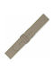 Strap Leather 16mm 0508BZD Beige Dark Beige