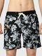 Brunotti Men's Swimwear Bermuda Black Floral