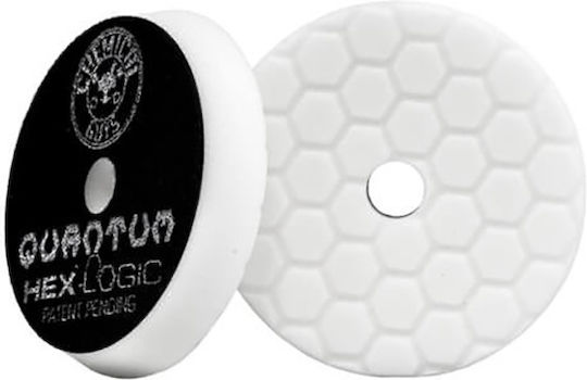 Chemical Guys Hex-Logic Quantum Σφουγγάρι Γυαλίσματος Λευκό Μαλακό-Μεσαίο 165mm