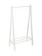 Atmosphera Wooden White Coat Rack