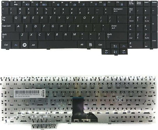 Πληκτρολόγιο Laptop για R525 R530 R540 R620 με Πλαίσιο σε Μαύρο χρώμα