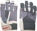 Lalizas Sailing Gloves Gray Amara Small