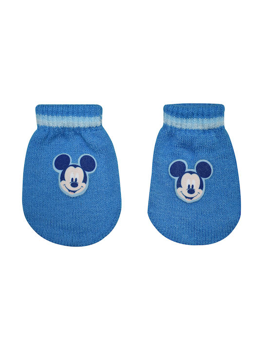 Stamion Knitted Kids MIttens Light Blue