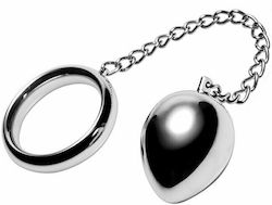 Metal Hard Cock Ring 50mm & Cadena Con Bola Metal