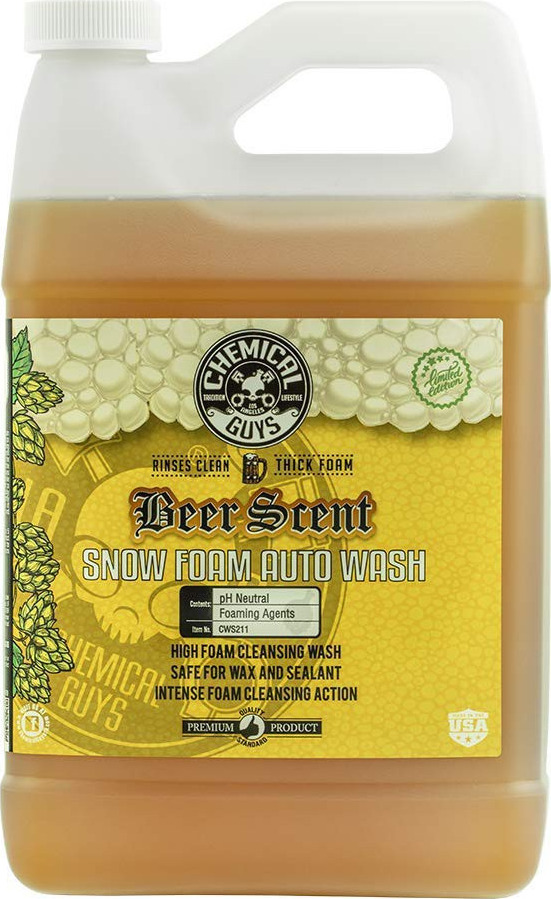 Chemical Guys Beer Scent Snow Foam 3.785lt Skroutz.gr