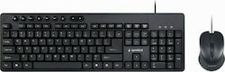 Gembird KBS-UM-04 Keyboard & Mouse Set English US