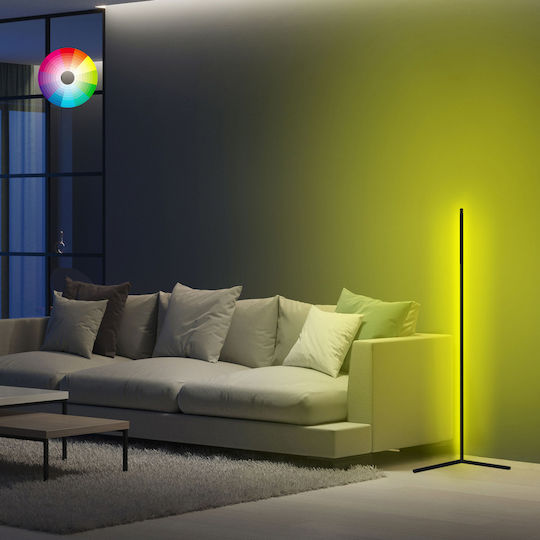 Freebox LED Φωτιστικό Δαπέδου Υ120εκ. Μαύρο Freebox LED Φωτιστικό Δαπέδου Υ120εκ. Μαύρο
