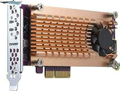 QNap Κάρτα PCIe în 2 porturi M.2