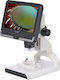 Levenhuk DM700 Digital Mikroskop Bauklötze mit Monitor 10-200x