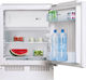 Eingebauter Einzeltür Kühlschrank 111Es H81.8xB59.6xT55cm. Weiß UM130.3