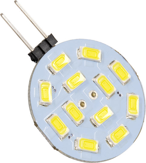 GloboStar LED Bulb 4.5W for Socket G4 Cool White 450lm Dimmable