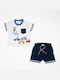 Chicco Kids Set with Shorts Summer 2pcs White