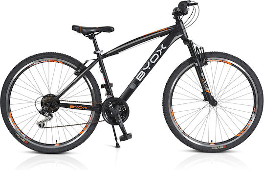 Byox Spirit 27.5" 2021 Μαύρο Mountain Bike με 18 Ταχύτητες