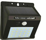 Eurolamp Solarleuchte 0.55W 80lm Kaltweiß 6500K mit Bewegungssensor IP65