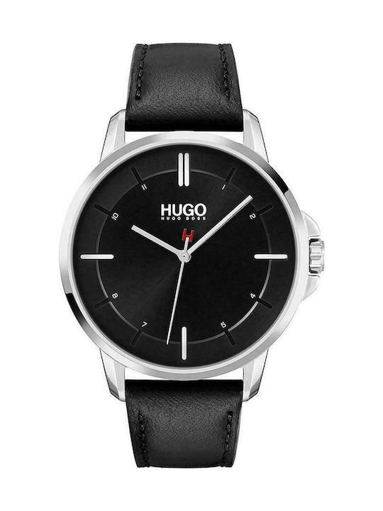 Hugo Boss Focus Uhr Batterie mit Schwarz Metallarmband