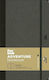 The Writing Fields Flexbook Adventure Notebook A6 Ruled with Elastic Gray