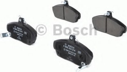 Bosch Σετ Τακάκια Εμπρός 2τμχ για GMC Safari Honda Civic Rover 200 Honda / Lotus / Mg / Rover
