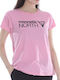 Damen T-Shirt Rosa