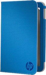 HP Slate7 Folio Case Flip Cover (Slate 7) Μπλε