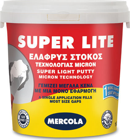 Mercola Super Lite Foam Putty Water White 3lt