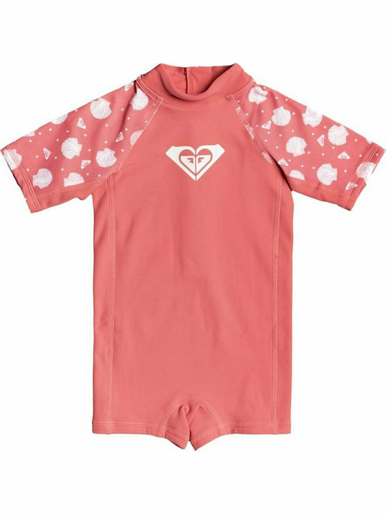 Roxy Springsuit Kinder Badeanzug Einteilig Rosa