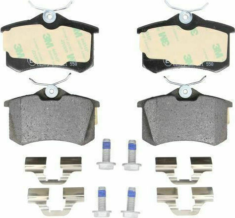 Bosch Σετ Τακάκια Πίσω 1τμχ για Audi A1 / A2 / A3 / A4 / A6 / A8 Citroen Berlingo / C2 / C3 / C4 / DS4 / Xsara Picasso