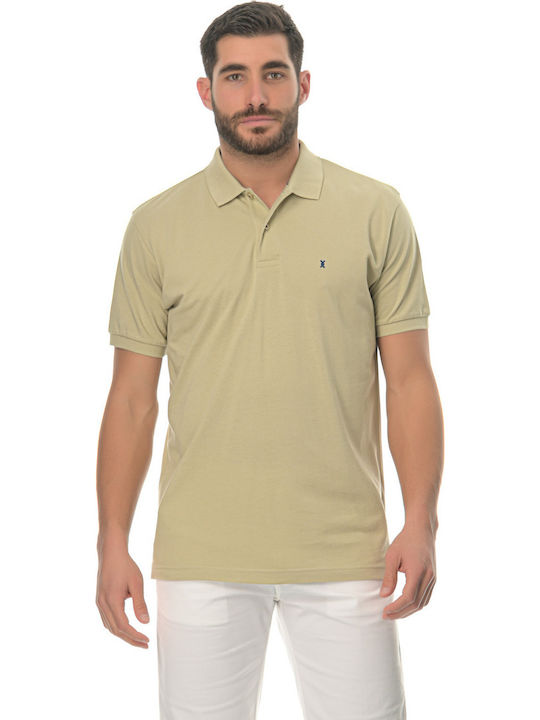 The Bostonians Polo Μπλούζα Κοντομάνικη Μπεζ