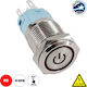 GloboStar On-Off switch Pushbutton with Lightin...