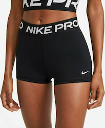 Nike Dri-Fit Pro Αθλητικό Γυναικείο Κολάν-Σορτς Μαύρο
