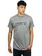 Magnetic North Men's Athletic T-shirt Short Sleeve Grey Melange