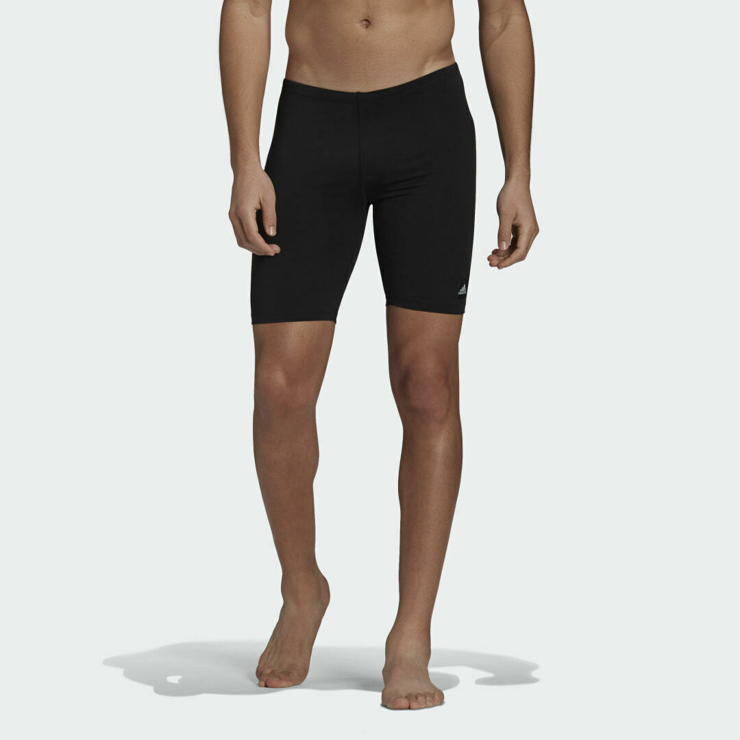 Adidas Solid GM2179 Ανδρικό Αγωνιστικό Jammer Μαγιό Κολύμβησης Μαύρο