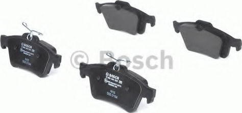 Bosch Σετ Τακάκια Πίσω 2τμχ για Volvo S40 Cadillac / Citroën / Ford / Mazda / Peugeot