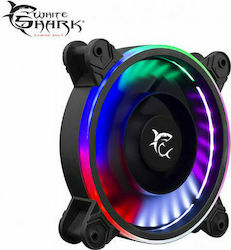 White Shark Wormhole 120mm 4-Pin PWM RGB Lighting Case Fan