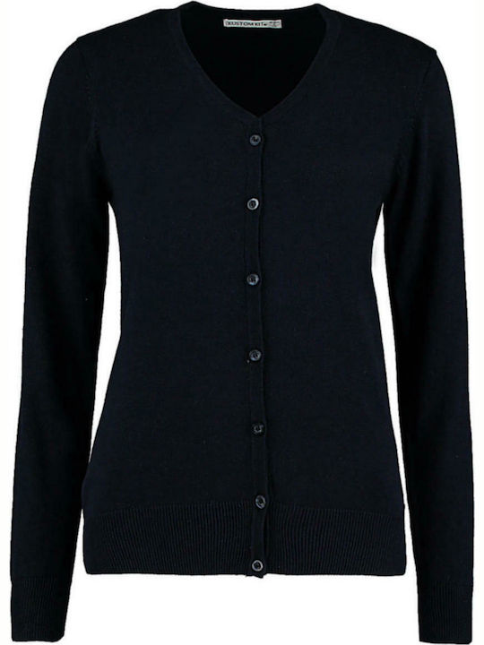 Kustom Kit KK354 Women's Long Sleeve Promotional Cardigan Navy Blue