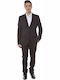 Calvin Klein Men's Winter Suit Regular Fit Black