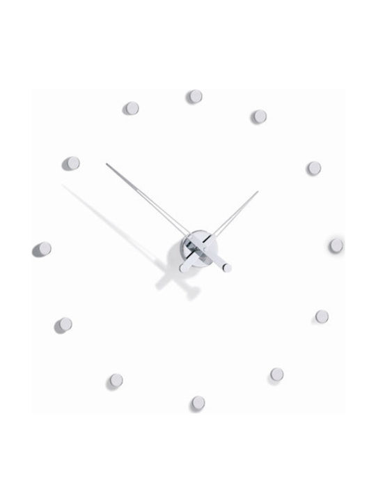 Nomon Rodon 12 i Wanduhr Metallisch Ø70cm