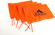 adidas Football Corner Flags Set 4pcs Orange