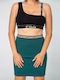 Fila Cathy High Waist Mini Skirt in Green color