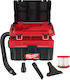 Milwaukee 4933478187 Rechargeable Vacuum Wet / Dry Without Charger and Battery with Plastic Bin 9.5lt