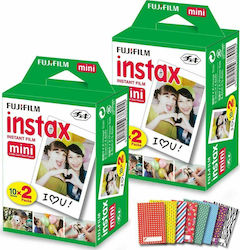 Fujifilm Culoare Instax Mini Instant Film (40 Expuneri)