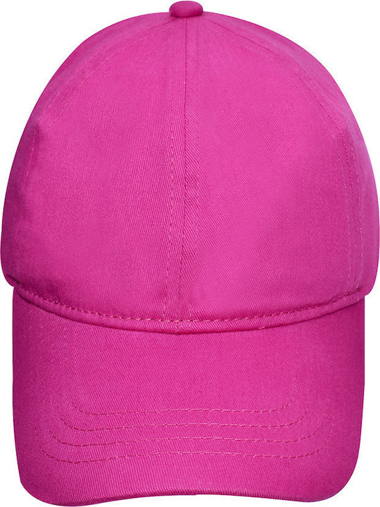 Stamion Kinderhut Jockey Stoff Fuchsie