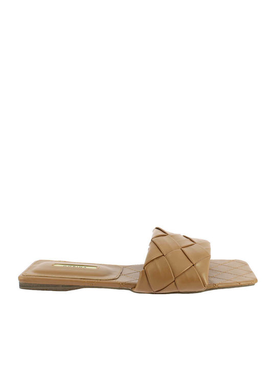IQ Shoes C1461 Women's Flat Sandals In Brown Colour